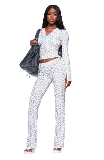 I.am.gia Blare Crop Hoodie In Multi