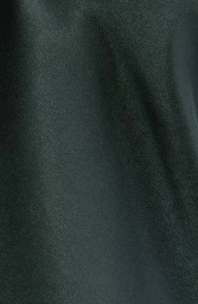 Kilo Brava Satin Robe In Green