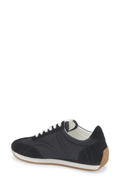 Totême Casual Low Top Sneakers With Quilted Design In Black