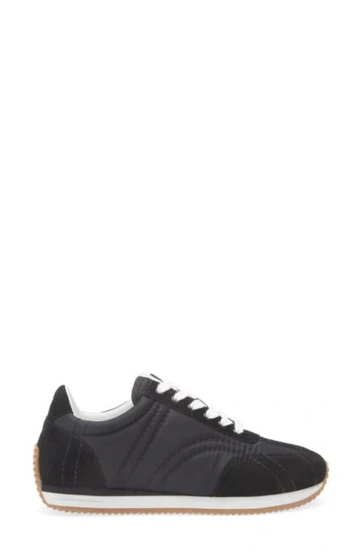 Totême Casual Low Top Sneakers With Quilted Design In Black