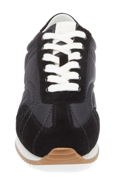 Totême Casual Low Top Sneakers With Quilted Design In Black