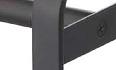 Yamazaki Stackable Expandable Steel Shoe Rack In Black