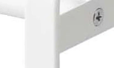 Yamazaki Stackable Expandable Steel Shoe Rack In White