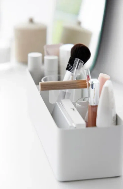 Yamazaki Slim Storage Box In White