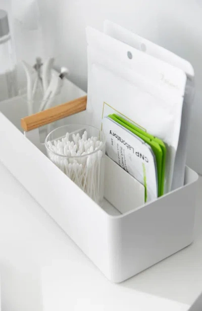 Yamazaki Slim Storage Box In White