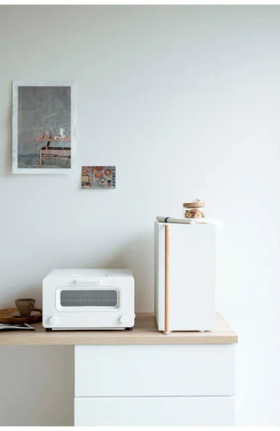 Yamazaki Vertical Bread Box In White