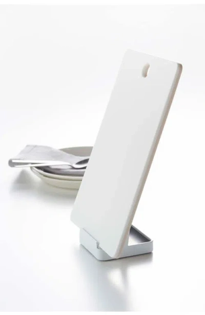 Yamazaki Lid/ladle Storage Stand In White