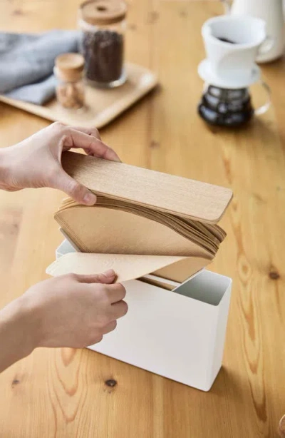 Yamazaki Coffee Filter Case In White