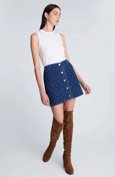 Kenneth Cole Crewneck Cotton Tank Top In White