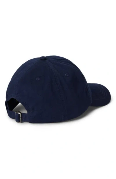 Polo Ralph Lauren Boys 8-20 Polo Bear Cotton Twill Ball Cap In Blue
