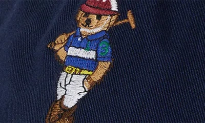 Polo Ralph Lauren Boys 8-20 Polo Bear Cotton Twill Ball Cap In Blue