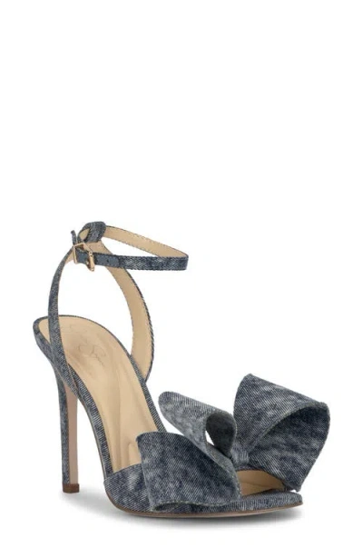 Jessica Simpson Olivine Ankle Strap Sandal In Gray