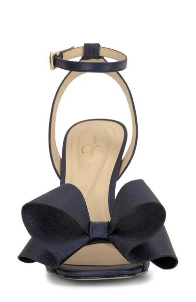 Jessica Simpson Olivine Ankle Strap Sandal In Black