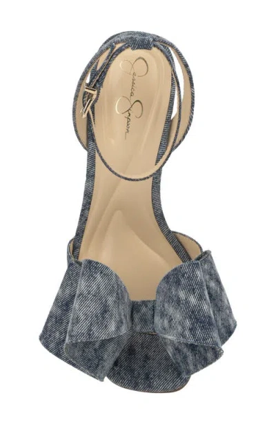 Jessica Simpson Olivine Ankle Strap Sandal In Gray
