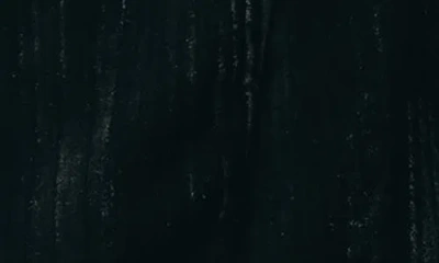 Mango Teen Velvet Crop Vest In Black