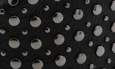 Mango Teen Stud Faux Leather Bucket Bag In Black