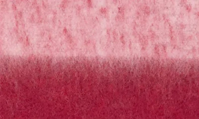 Mango Teen Striped Knit Fringe Scarf In Multi