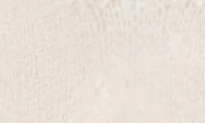 Mango Teen Open Stitch Crewneck Sweater In White