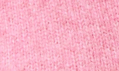 Mango Teen Marled Crewneck Sweater In Pink