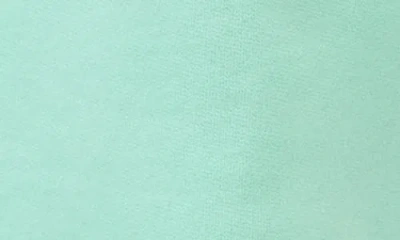 Mango Teen Cotton Raw Hem Crop Sweatshirt In Green