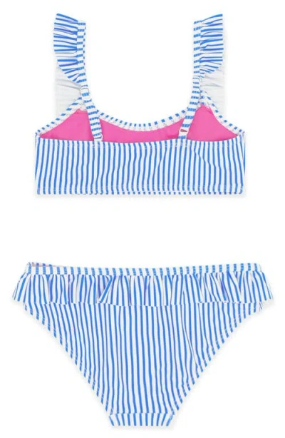 Feather 4 Arrow Kids' Happy Daze Upf 50+ Two-piece Swimsuit In Blue