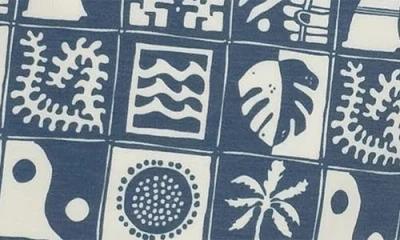 Feather 4 Arrow Kids' Print Board Shorts In Blue