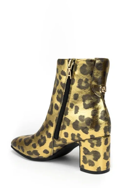 Aerosoles Magnus Bootie In Animal Print
