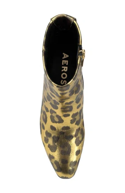 Aerosoles Magnus Bootie In Animal Print