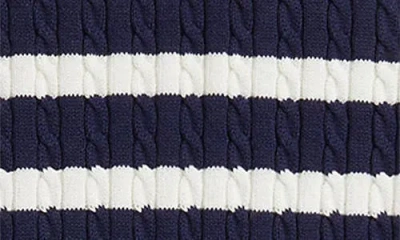 Polo Ralph Lauren Ralph Lauren Striped Cotton Sweater & Skirt Set In Multi