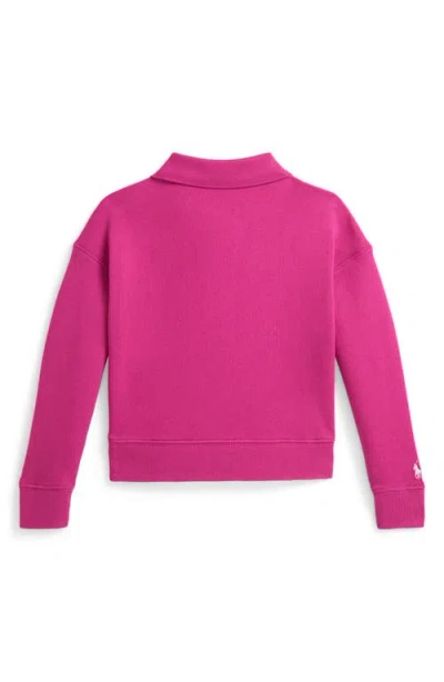 Polo Ralph Lauren Ralph Lauren Polo Team Terry Polo Sweatshirt In Pink