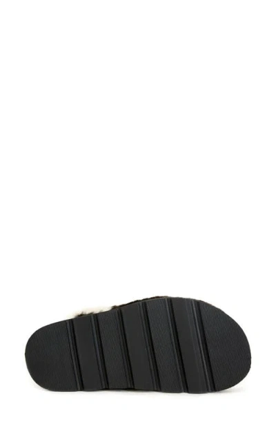 Azalea Wang Govinda Faux Fur Clog In Multi