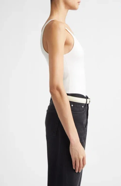 Totême Toteme Compact Knit Tank In White