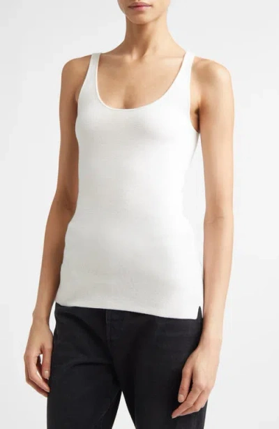 Totême Toteme Compact Knit Tank In White