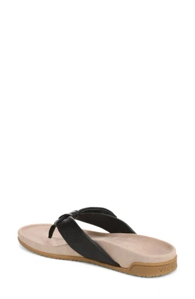 Vionic Eva Flip Flop In Black