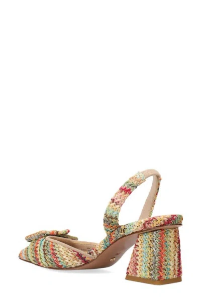 Pelle Moda Imia Slingback Pointed Toe Pump In Multi