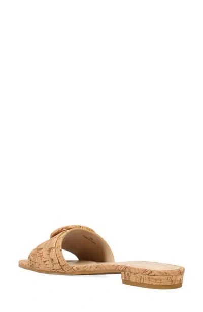 Pelle Moda Bianka Slide Sandal In Brown