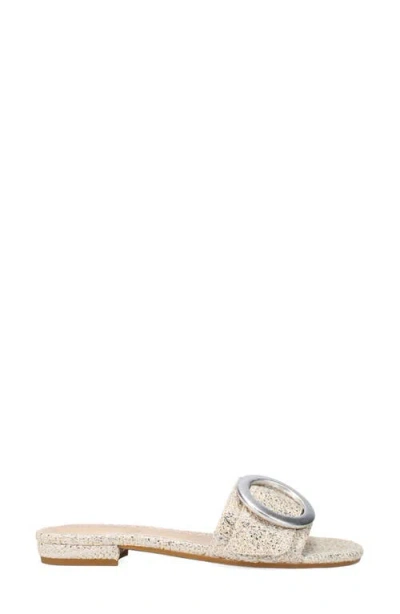 Pelle Moda Bianka Slide Sandal In Neutral