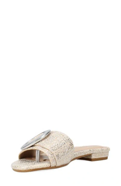 Pelle Moda Bianka Slide Sandal In Neutral
