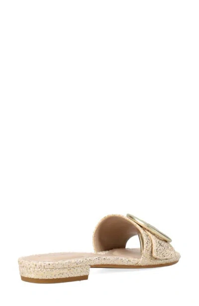 Pelle Moda Bianka Slide Sandal In Neutral