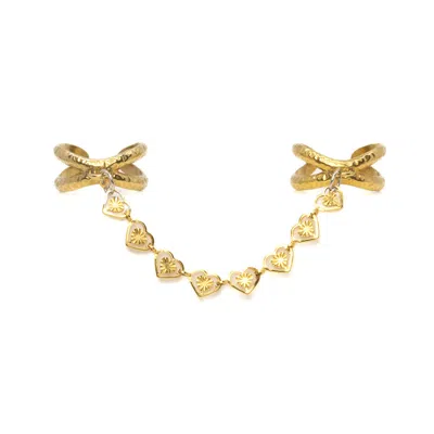 Amoura Jewelers Women's Gold Doa Double Ring Chain In Gold