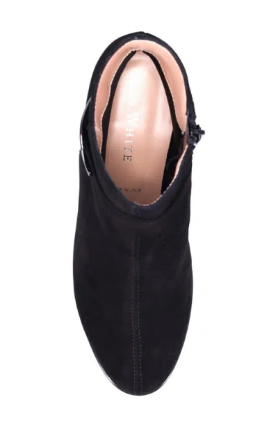 Ron White Rosalie Water Resistant Buckle Bootie In Purple