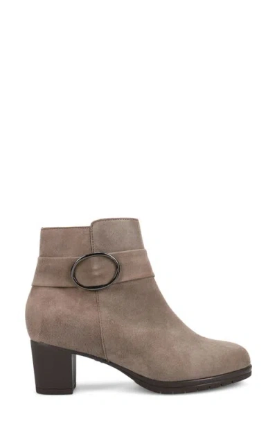 Ron White Rosalie Water Resistant Buckle Bootie In Brown