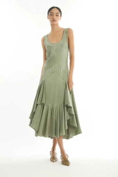 Secret Mission Evelyn Dress In Green