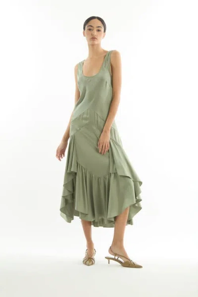 Secret Mission Evelyn Dress In Green