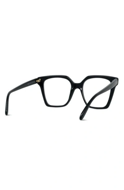 Loewe Slim 52mm Geometric Optical Glasses In Black