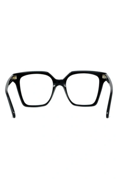 Loewe Slim 52mm Geometric Optical Glasses In Black