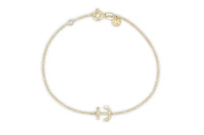 Reis Jewellery Women's Gold Anchor Bracelet In Gold