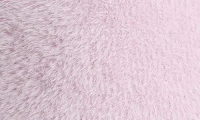 Vince Eyelash Crewneck Sweater In Pink