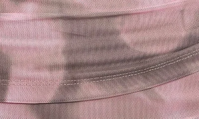 Petal And Pup Petal & Pup Calelira Ruched Off The Shoulder Mesh Top In Neutral