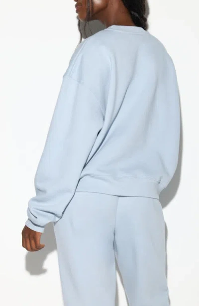 Spiritual Gangster Grateful Ascent La Brea Cotton Sweatshirt In Blue